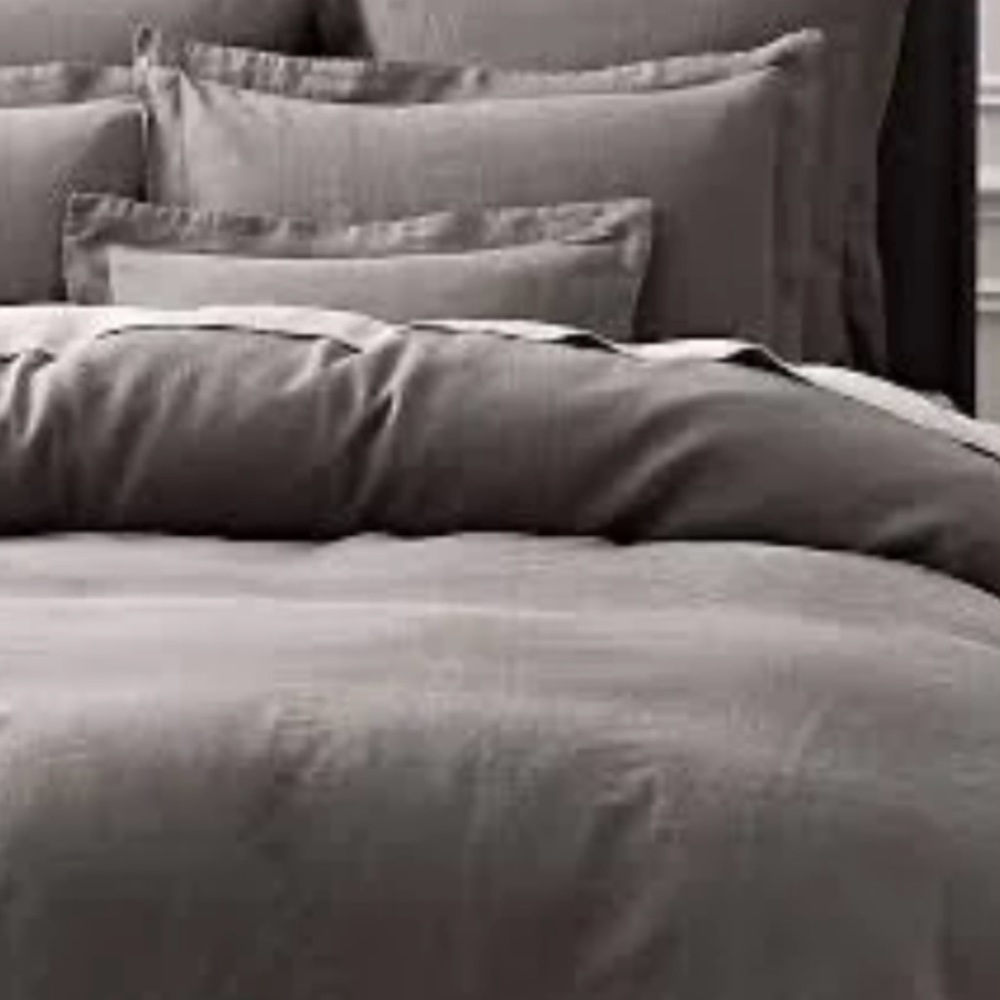 Restoration Hardware Belgian Linen King Duvet Cover*